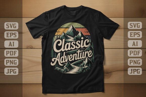 Capture the Spirit of the Summit: The Classic Adventure Mountain Design