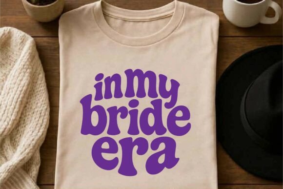 Celebrate in Style: The Retro Bride Era SVG Design