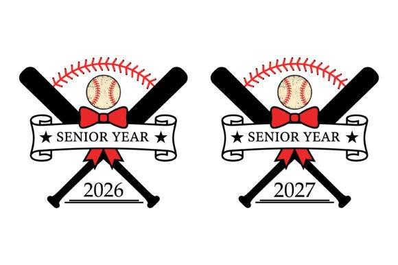 Celebrate the Diamond: A Vintage Design for Senior Year Baseball
