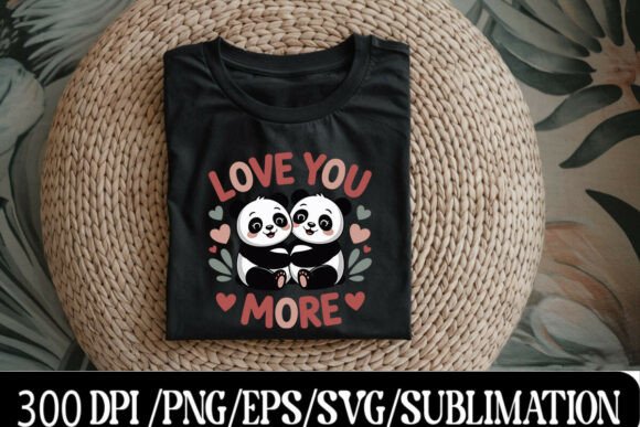 Charming Panda Duo: A Design for Love-Filled Projects