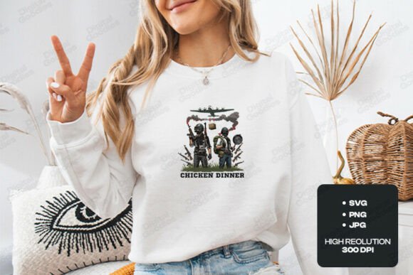 Chicken Dinner Battle Royale Design: Capturing the Victory Vibe