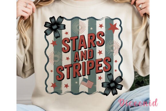 Retro Stars Stripes Sublimation Design: A Patriotic Visual Anchor