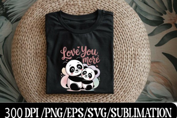 Romantic Panda Couple Love Design: Whimsy Meets Heartfelt Branding