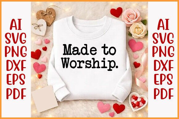 Unleash Creative Expression with Made to Worship PNG Design